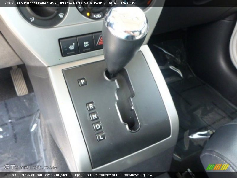 Inferno Red Crystal Pearl / Pastel Slate Gray 2007 Jeep Patriot Limited 4x4