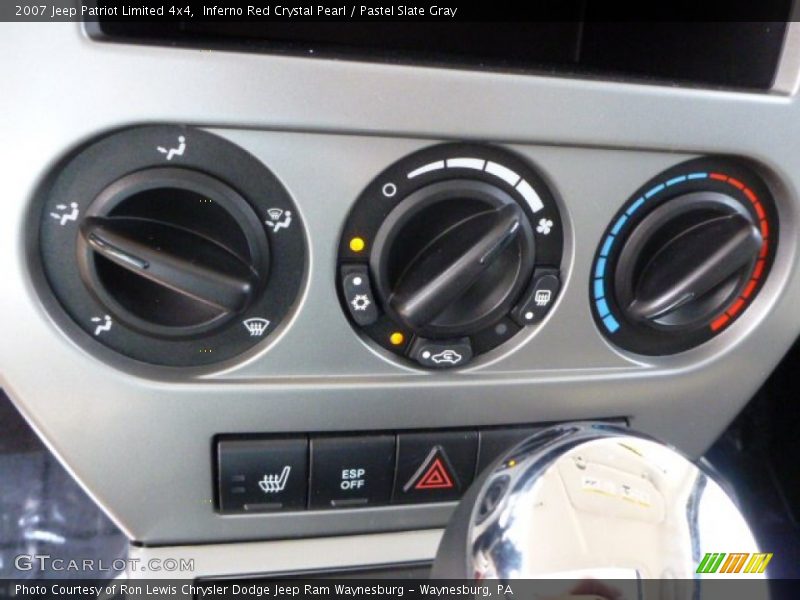 Inferno Red Crystal Pearl / Pastel Slate Gray 2007 Jeep Patriot Limited 4x4