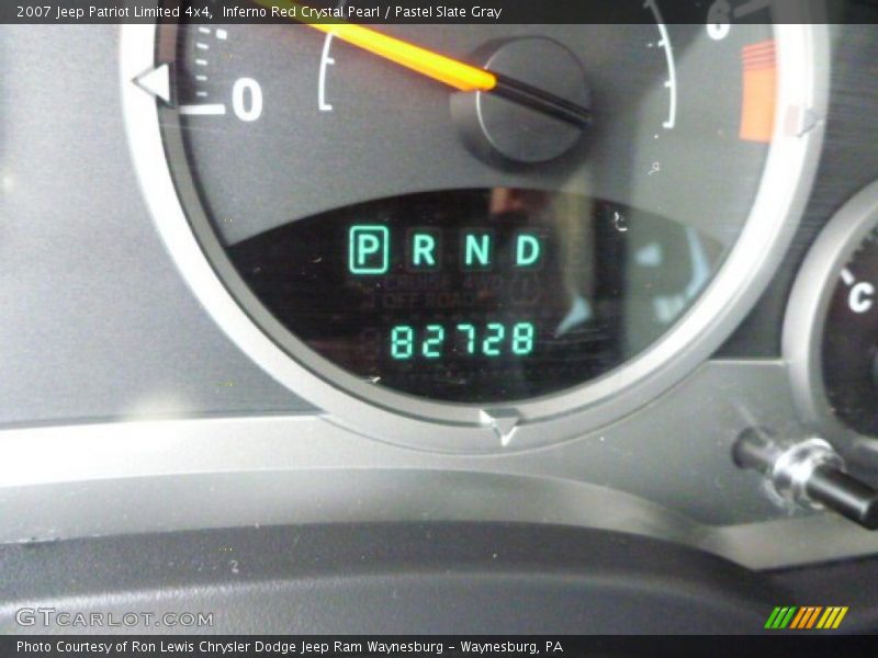 Inferno Red Crystal Pearl / Pastel Slate Gray 2007 Jeep Patriot Limited 4x4