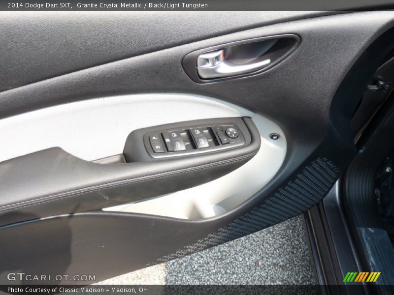 Granite Crystal Metallic / Black/Light Tungsten 2014 Dodge Dart SXT