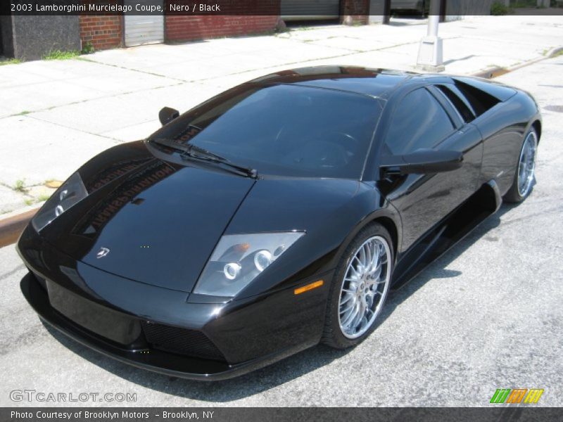 Nero / Black 2003 Lamborghini Murcielago Coupe