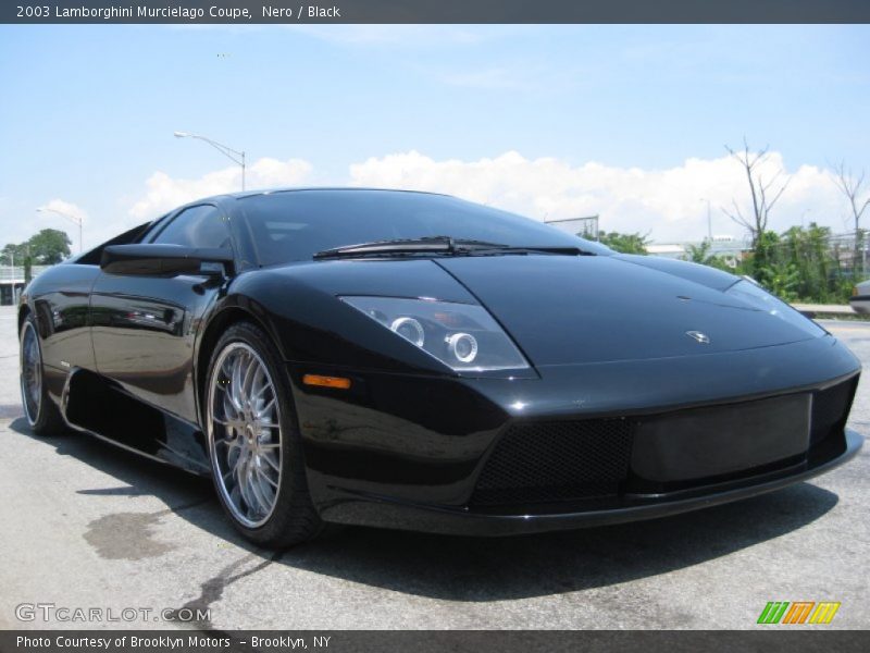 Nero / Black 2003 Lamborghini Murcielago Coupe