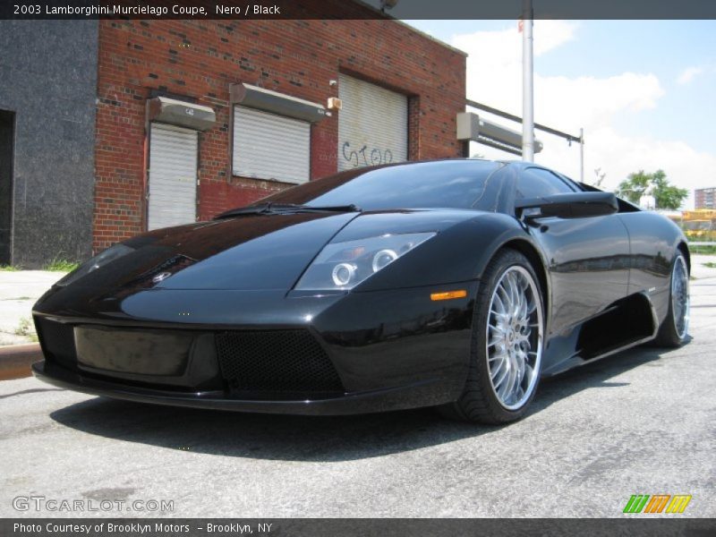 Nero / Black 2003 Lamborghini Murcielago Coupe