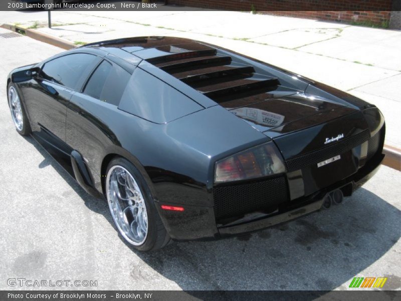 Nero / Black 2003 Lamborghini Murcielago Coupe