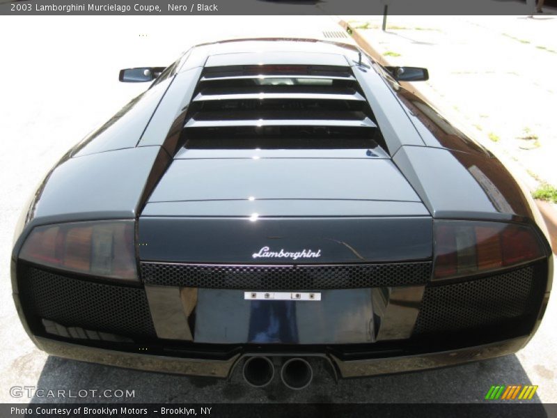 Exhaust of 2003 Murcielago Coupe