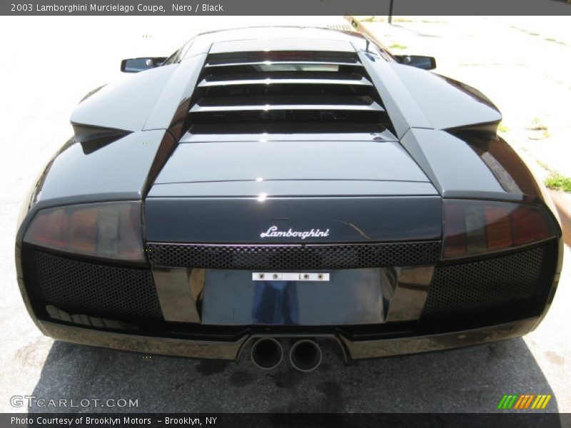 Nero / Black 2003 Lamborghini Murcielago Coupe