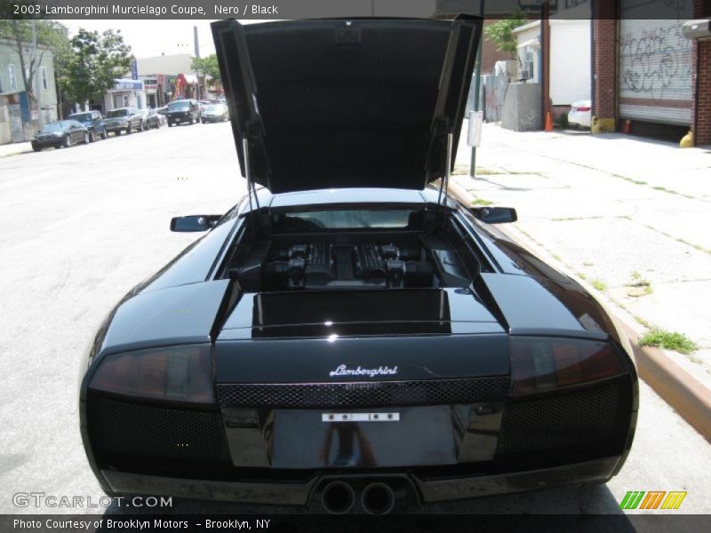 Nero / Black 2003 Lamborghini Murcielago Coupe