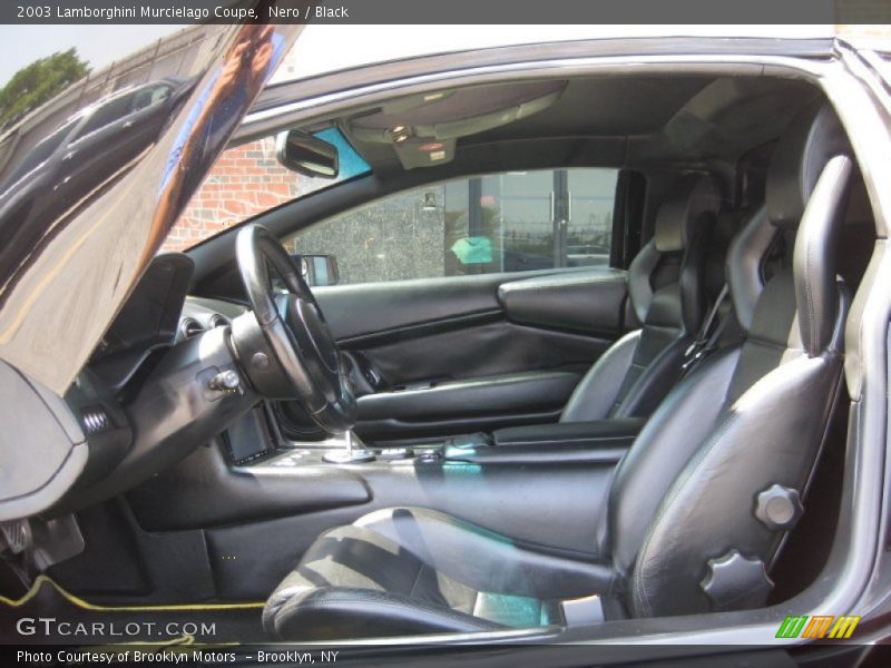 Front Seat of 2003 Murcielago Coupe