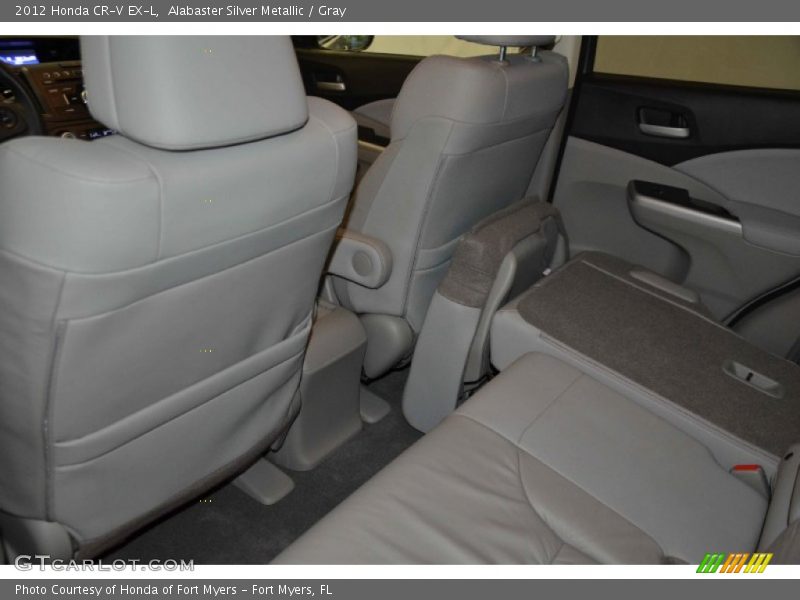 Alabaster Silver Metallic / Gray 2012 Honda CR-V EX-L