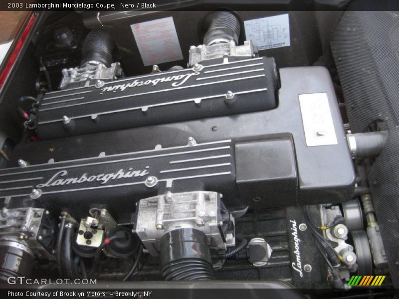  2003 Murcielago Coupe Engine - 6.2 Liter DOHC 48-Valve VVT V12