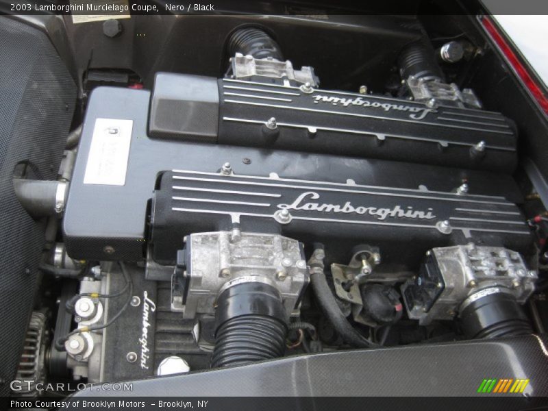  2003 Murcielago Coupe Engine - 6.2 Liter DOHC 48-Valve VVT V12