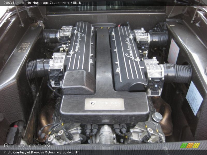  2003 Murcielago Coupe Engine - 6.2 Liter DOHC 48-Valve VVT V12