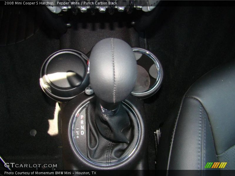 Pepper White / Punch Carbon Black 2008 Mini Cooper S Hardtop