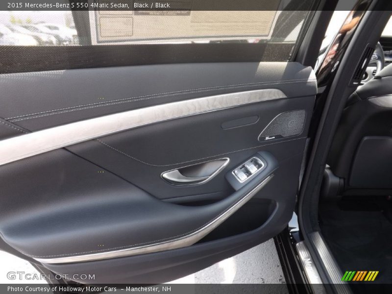 Black / Black 2015 Mercedes-Benz S 550 4Matic Sedan