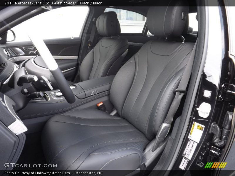 Black / Black 2015 Mercedes-Benz S 550 4Matic Sedan