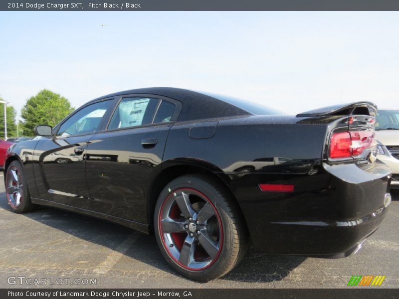 Pitch Black / Black 2014 Dodge Charger SXT