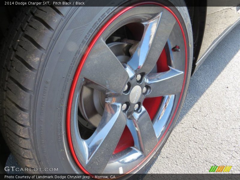 Pitch Black / Black 2014 Dodge Charger SXT