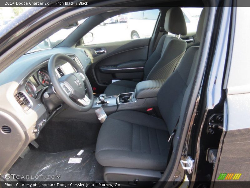 Pitch Black / Black 2014 Dodge Charger SXT