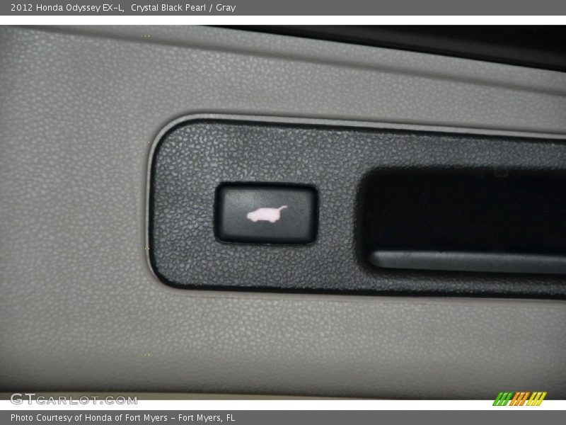 Crystal Black Pearl / Gray 2012 Honda Odyssey EX-L