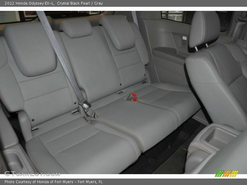 Crystal Black Pearl / Gray 2012 Honda Odyssey EX-L