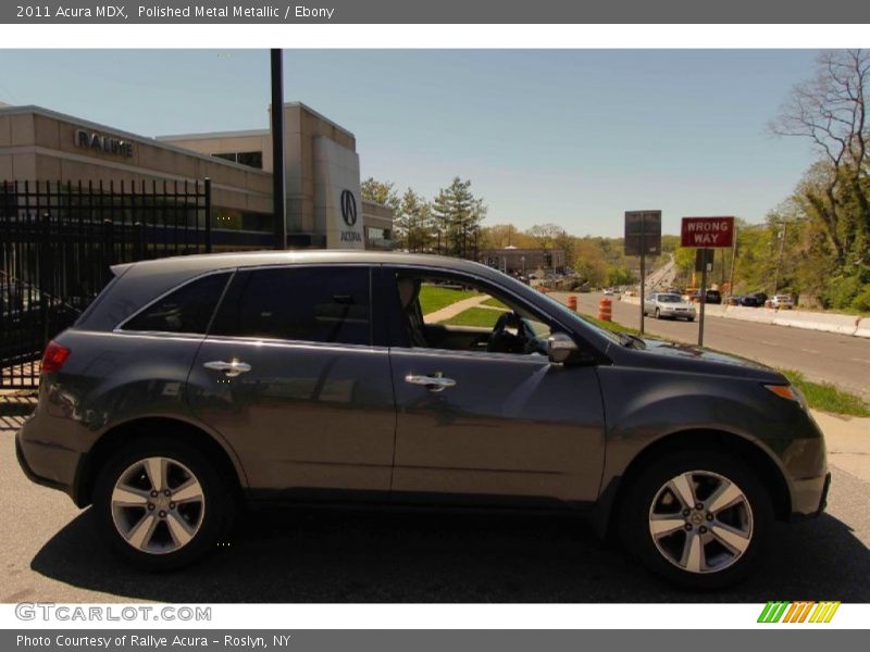 Polished Metal Metallic / Ebony 2011 Acura MDX