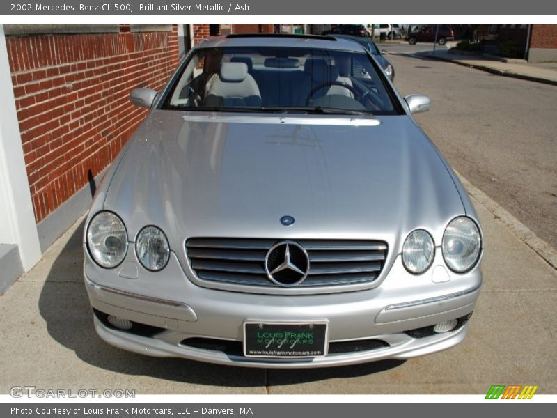 Brilliant Silver Metallic / Ash 2002 Mercedes-Benz CL 500