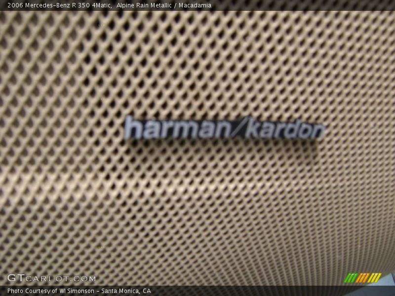 Alpine Rain Metallic / Macadamia 2006 Mercedes-Benz R 350 4Matic