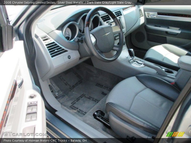 Silver Steel Metallic / Dark Slate Gray/Light Slate Gray 2008 Chrysler Sebring Limited Sedan