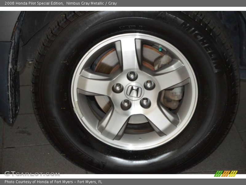 Nimbus Gray Metallic / Gray 2008 Honda Pilot Special Edition
