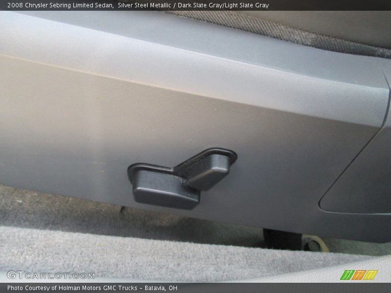 Silver Steel Metallic / Dark Slate Gray/Light Slate Gray 2008 Chrysler Sebring Limited Sedan