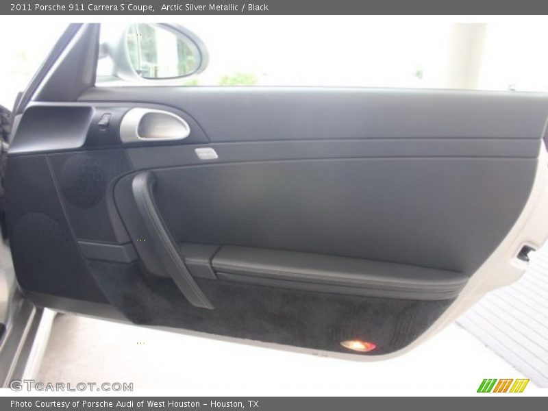 Arctic Silver Metallic / Black 2011 Porsche 911 Carrera S Coupe