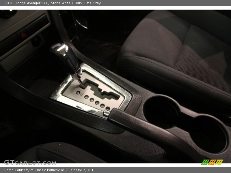 Stone White / Dark Slate Gray 2010 Dodge Avenger SXT