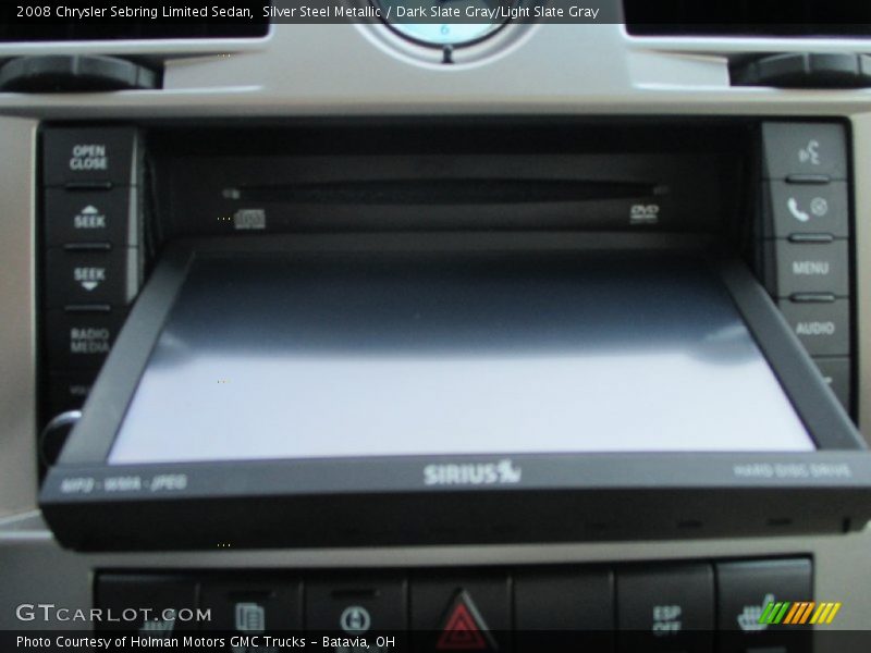Silver Steel Metallic / Dark Slate Gray/Light Slate Gray 2008 Chrysler Sebring Limited Sedan