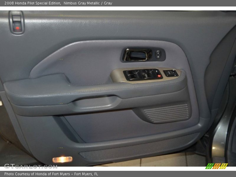 Nimbus Gray Metallic / Gray 2008 Honda Pilot Special Edition