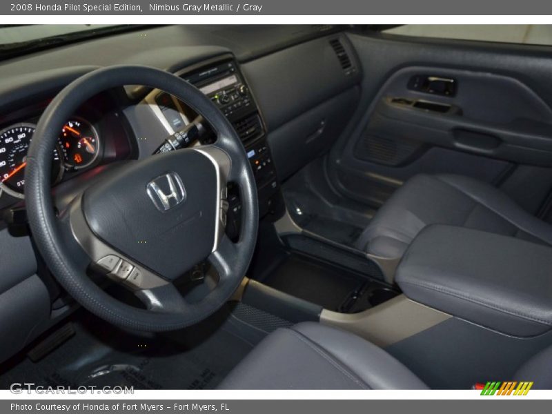 Nimbus Gray Metallic / Gray 2008 Honda Pilot Special Edition