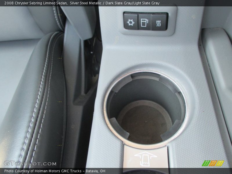 Silver Steel Metallic / Dark Slate Gray/Light Slate Gray 2008 Chrysler Sebring Limited Sedan