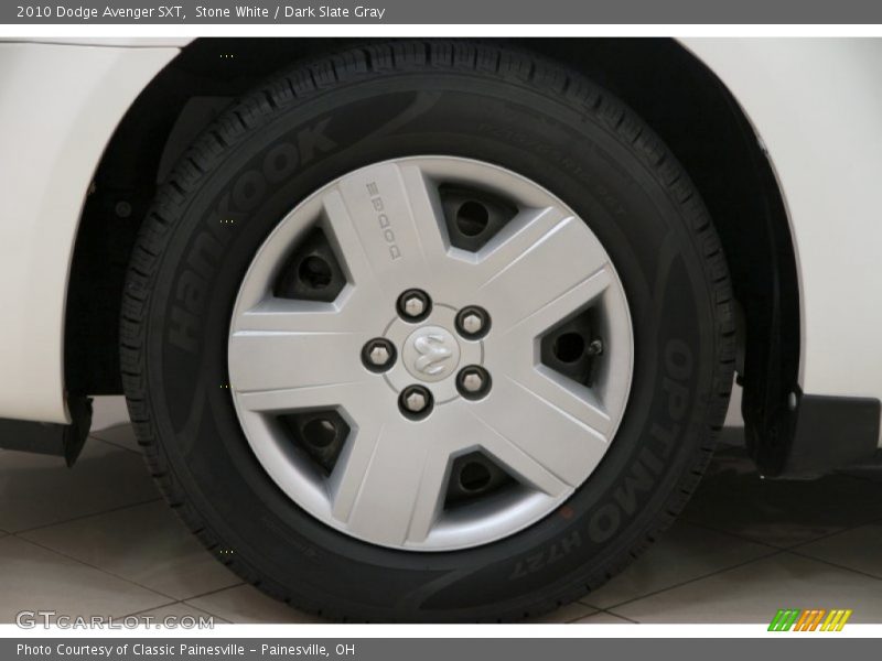 Stone White / Dark Slate Gray 2010 Dodge Avenger SXT