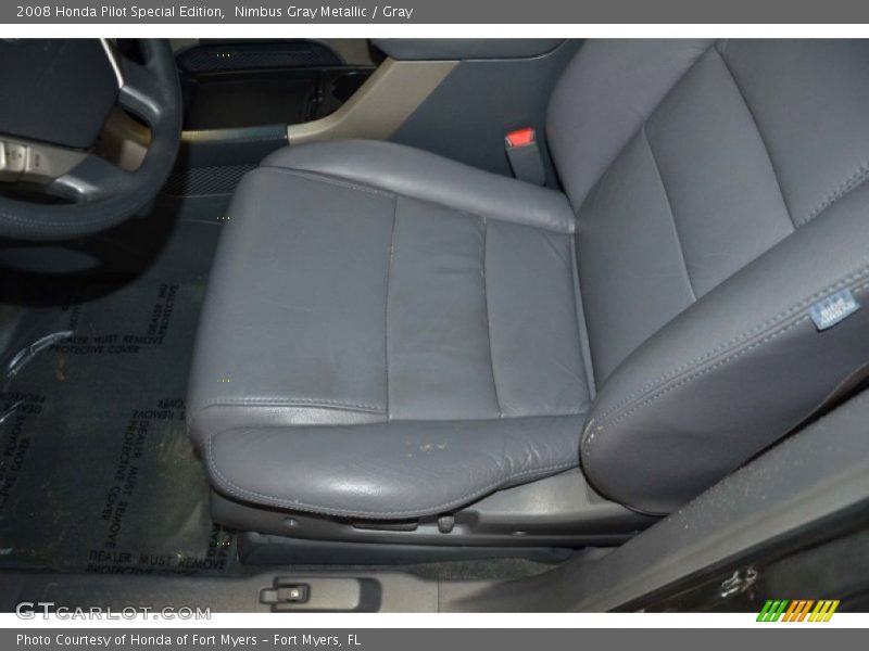Nimbus Gray Metallic / Gray 2008 Honda Pilot Special Edition