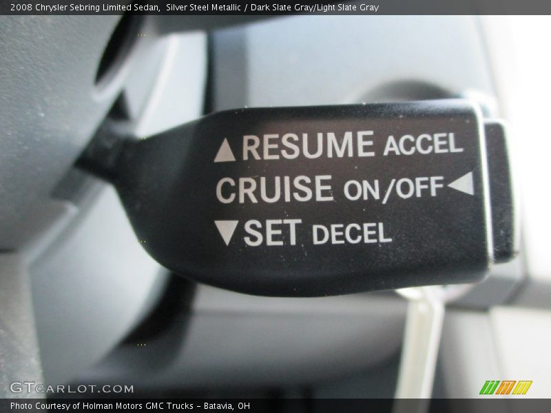 Silver Steel Metallic / Dark Slate Gray/Light Slate Gray 2008 Chrysler Sebring Limited Sedan