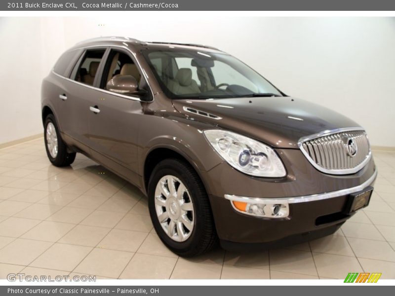 Cocoa Metallic / Cashmere/Cocoa 2011 Buick Enclave CXL