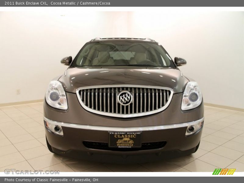 Cocoa Metallic / Cashmere/Cocoa 2011 Buick Enclave CXL