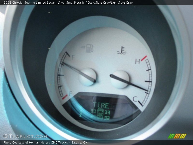 Silver Steel Metallic / Dark Slate Gray/Light Slate Gray 2008 Chrysler Sebring Limited Sedan