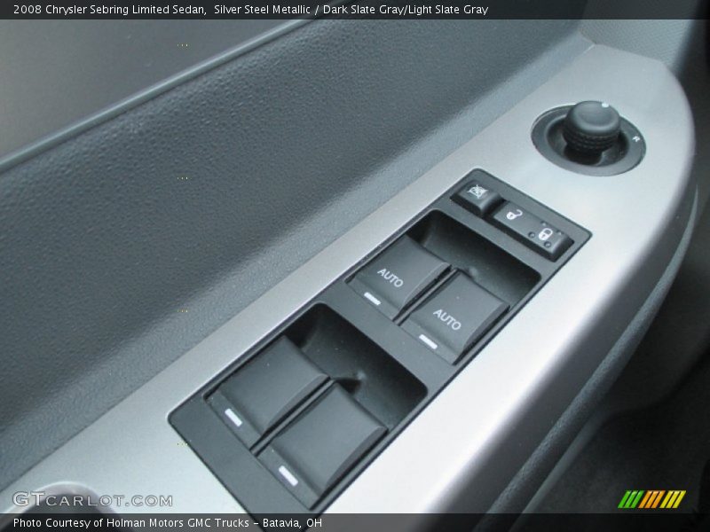 Silver Steel Metallic / Dark Slate Gray/Light Slate Gray 2008 Chrysler Sebring Limited Sedan