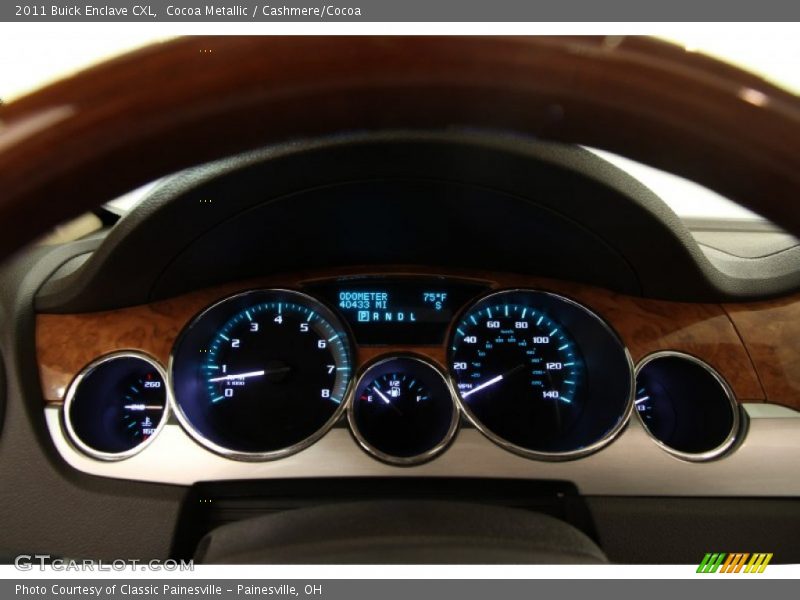 Cocoa Metallic / Cashmere/Cocoa 2011 Buick Enclave CXL