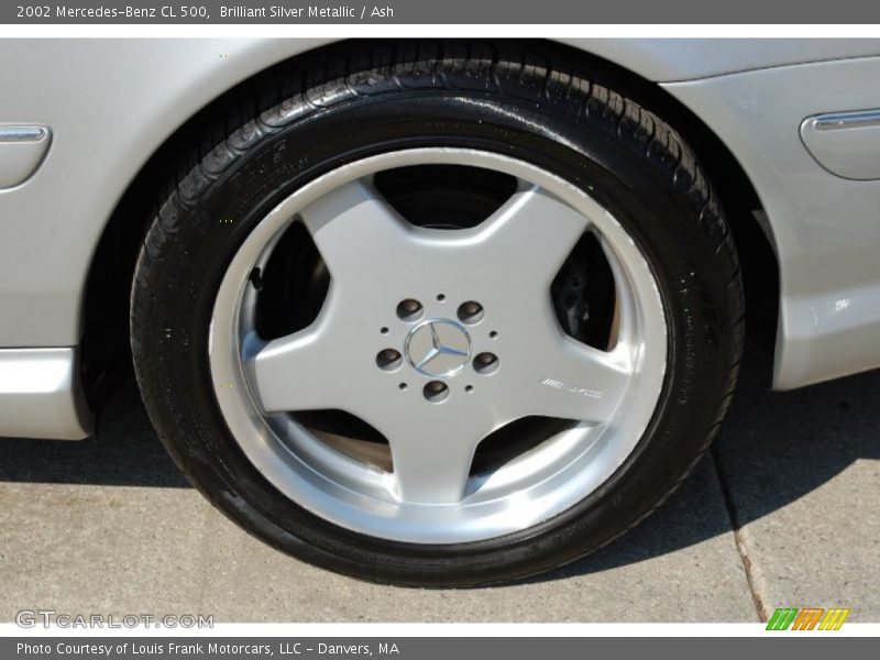 Brilliant Silver Metallic / Ash 2002 Mercedes-Benz CL 500