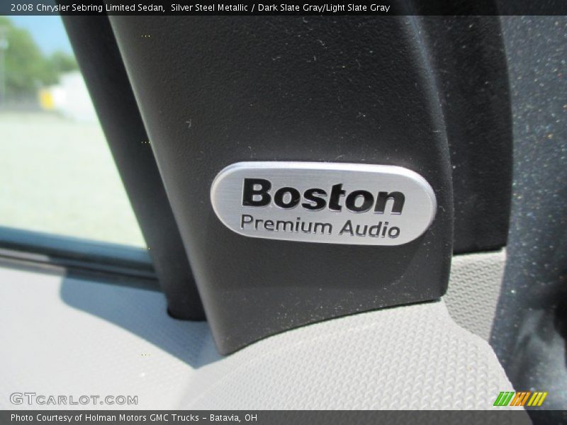 Silver Steel Metallic / Dark Slate Gray/Light Slate Gray 2008 Chrysler Sebring Limited Sedan
