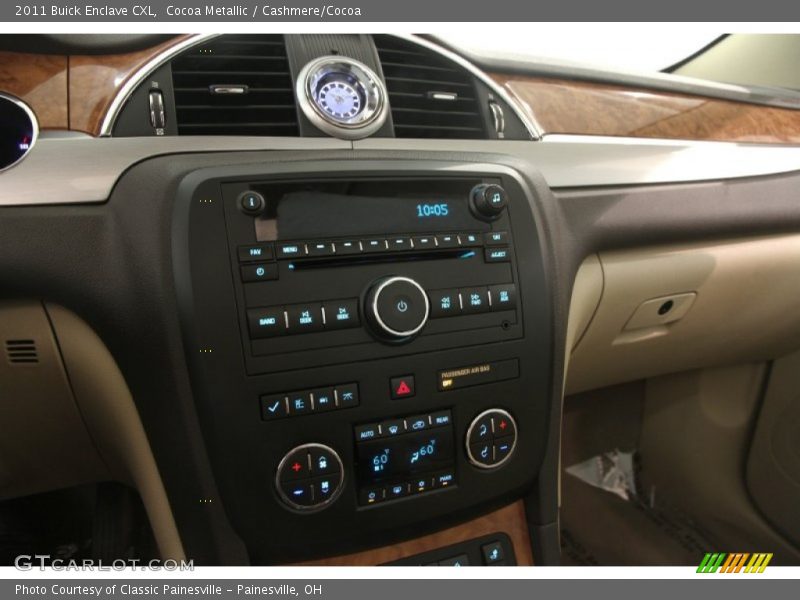Cocoa Metallic / Cashmere/Cocoa 2011 Buick Enclave CXL