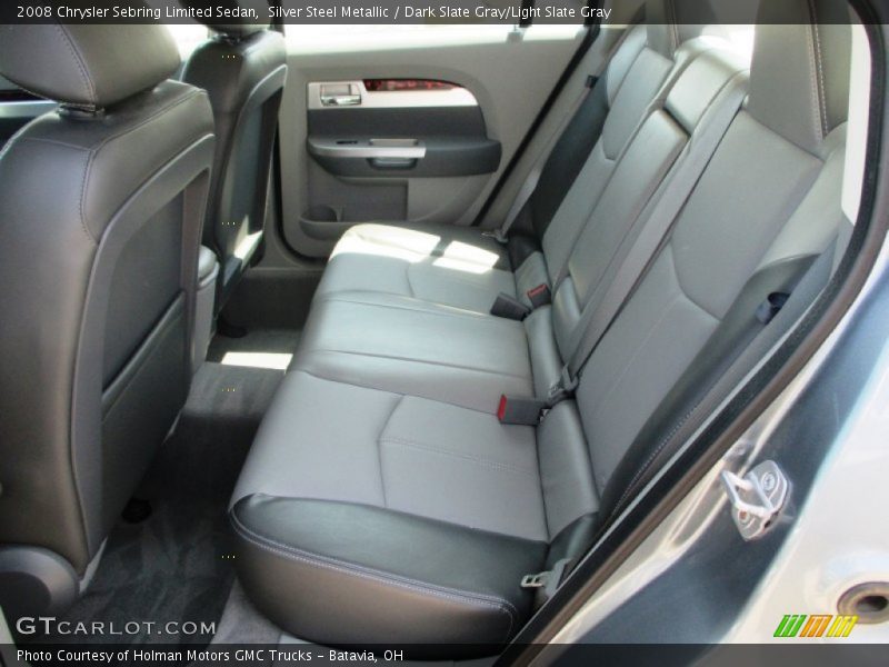 Silver Steel Metallic / Dark Slate Gray/Light Slate Gray 2008 Chrysler Sebring Limited Sedan
