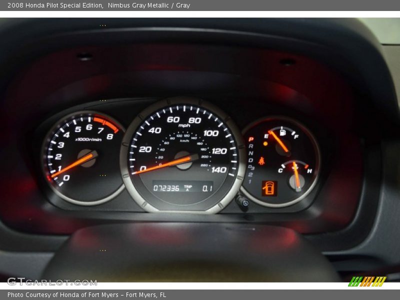 Nimbus Gray Metallic / Gray 2008 Honda Pilot Special Edition