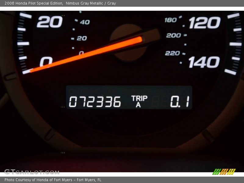 Nimbus Gray Metallic / Gray 2008 Honda Pilot Special Edition